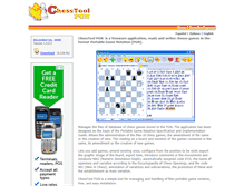 Tablet Screenshot of chesstoolpgn.com